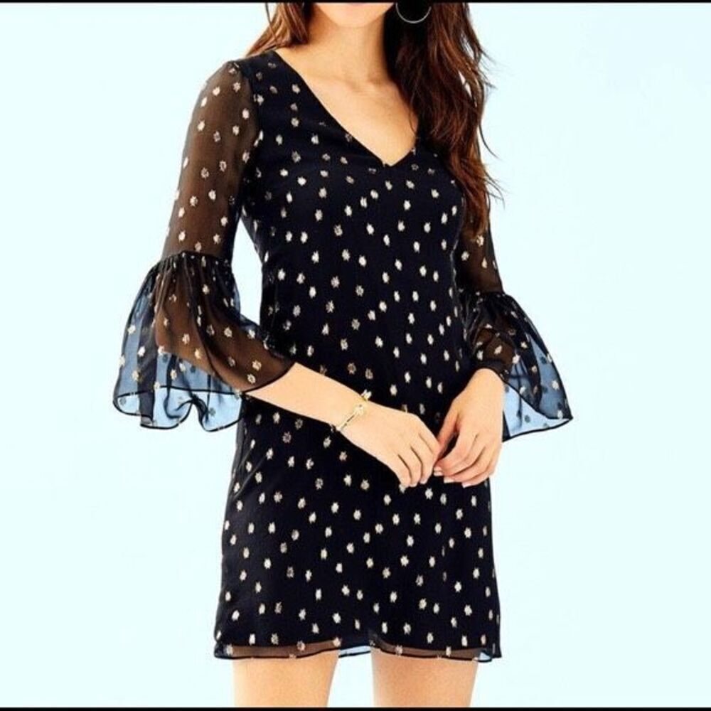 Lilly Pulitzer Dresses Lilly Pulitzer Caroline Silk Tunic Dress Size 2